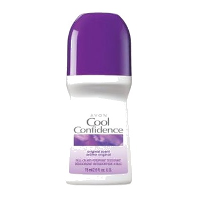 Avon Cool Confidence Original roll-on antiperspirant deodorant 2.7 OZ