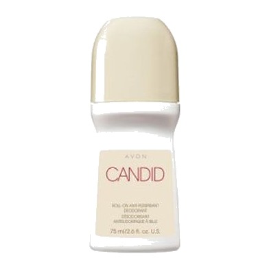 Avon Candid roll-on antiperspirant deodorant 2.7 OZ