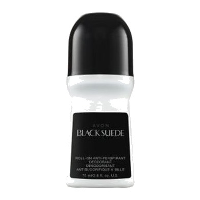 Avon Black Suede roll-on antiperspirant deodorant 2.7 OZ