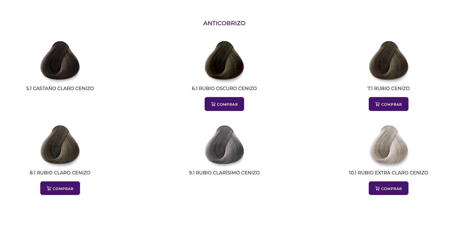 KÜÜL Color System — Anticobrizo palette