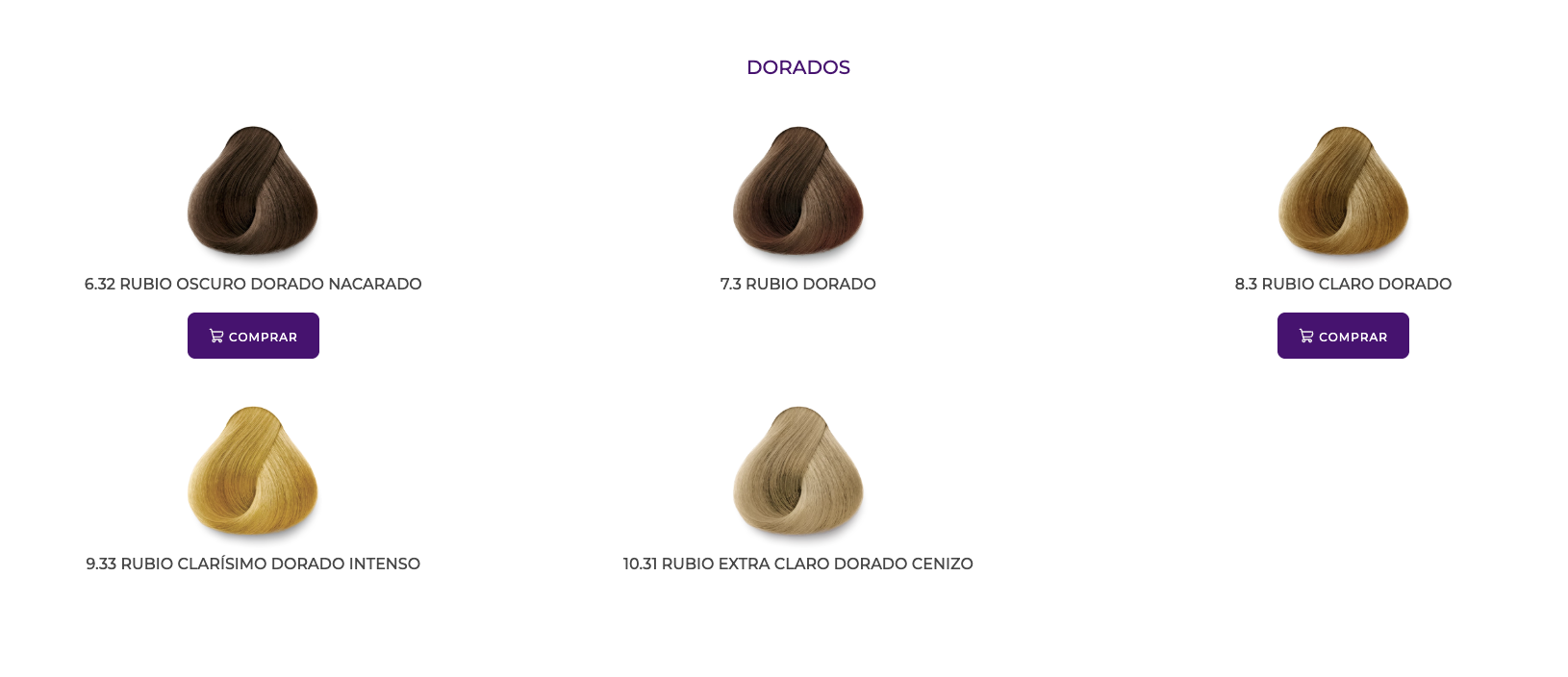 KÜÜL Color System — Dorados palette