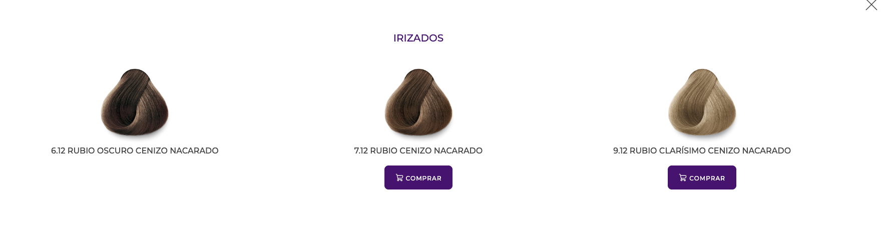 KÜÜL Color System — Irizados palette