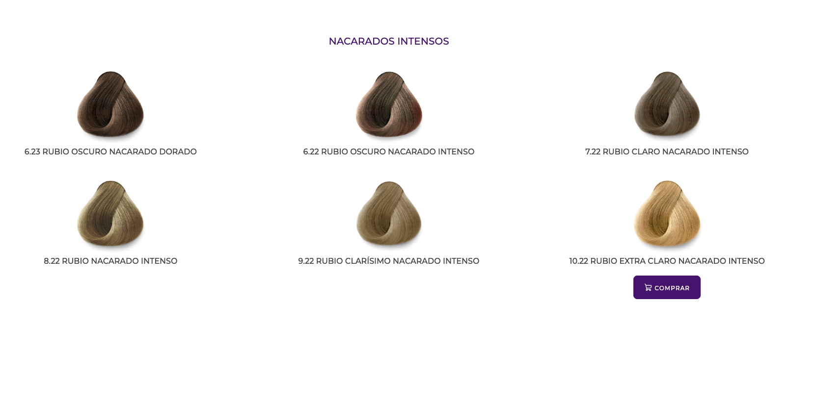 KÜÜL Color System — Nacarados Intensos palette