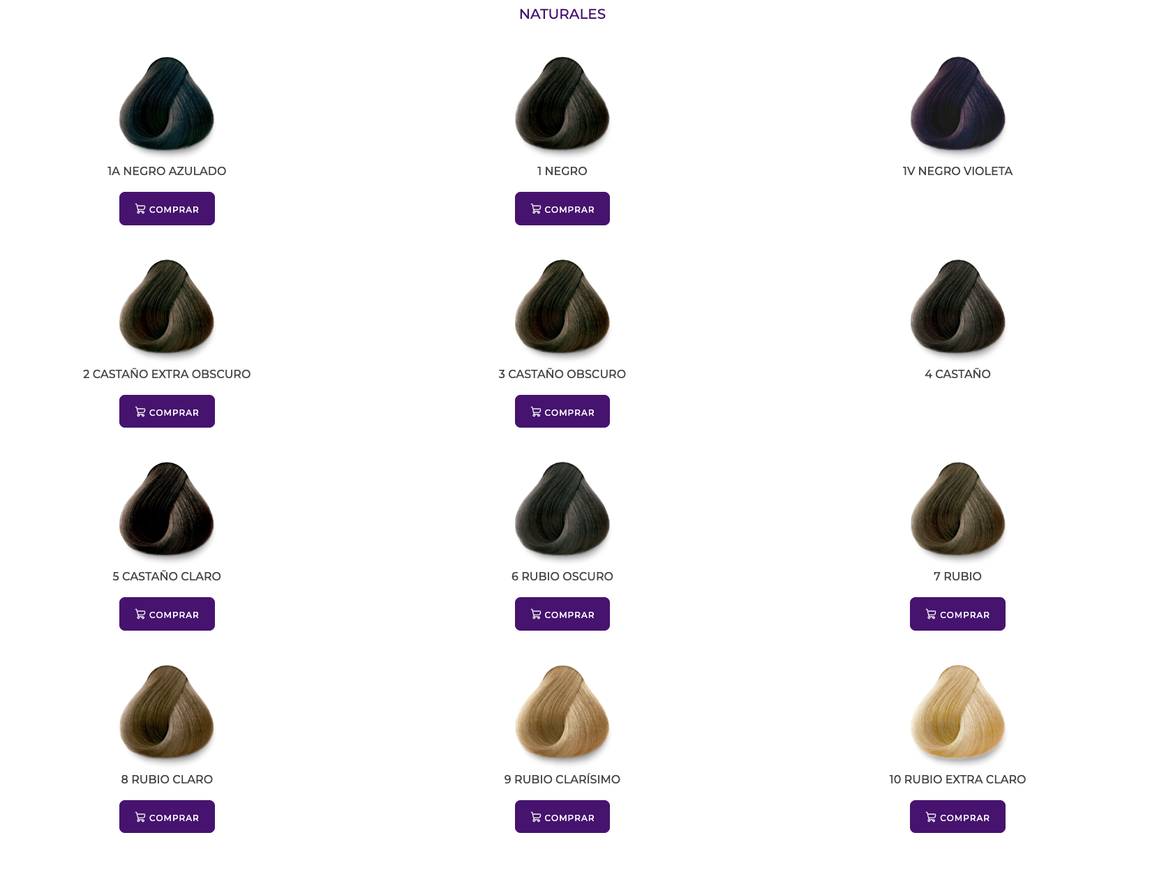 KÜÜL Color System — Naturales palette